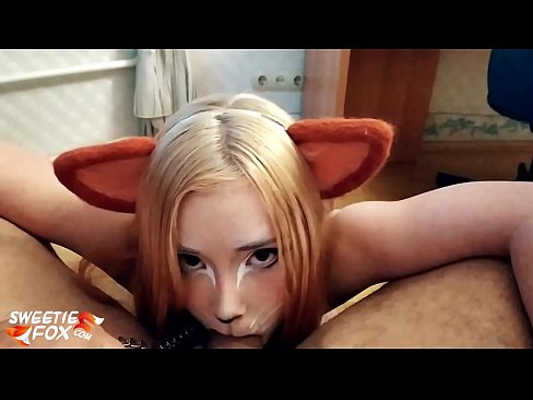 ❤️ Ka horomia e Kitsune te tiihi me te cum ki tona waha Fucking i a matou ❌❤